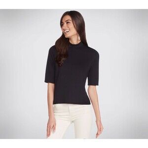 Skechers - SketchLuxe -  Apparel Moment Comfortable Top - Large - Black - NWT